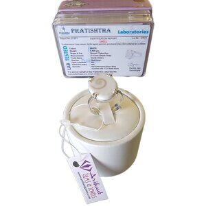 925 Sterling Silver Natural Shiva Eye Shell Ring Adjustable NWT